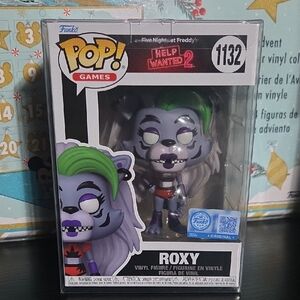 Funko Pop! Games Roxy Figure with Purple and Green